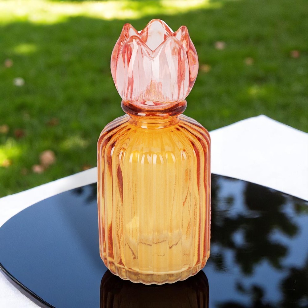 PCANDELA VETRO H14X6 3 ASSORTITI